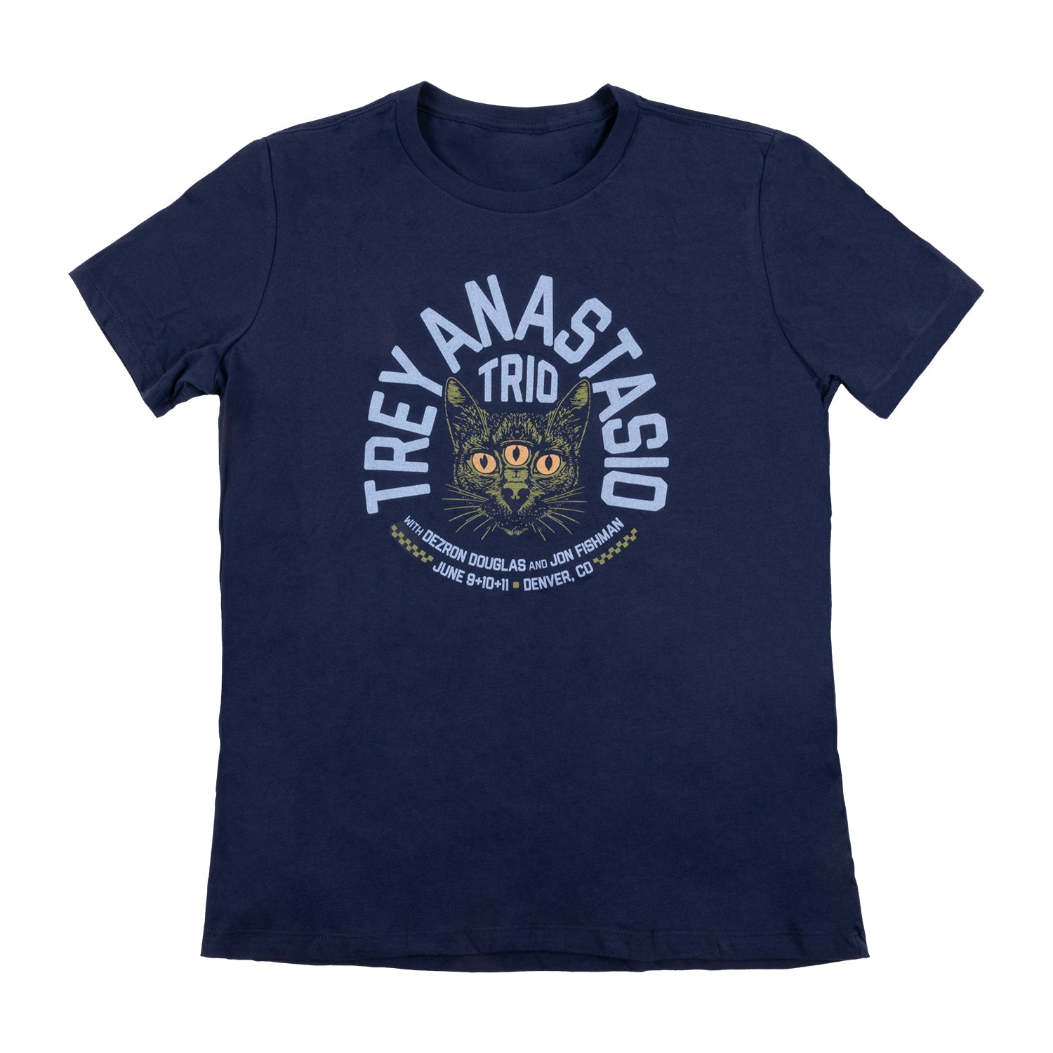 Women's Trey Anastasio Trio Denver 2023 Tee - 3-Eyed Cat