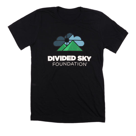 DIVIDED SKY FOUNDATION TEE - BLACK