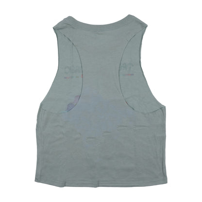 CTAB CROP WOMEN'S TANK TOP - FLOWING CIRCLES 2.0