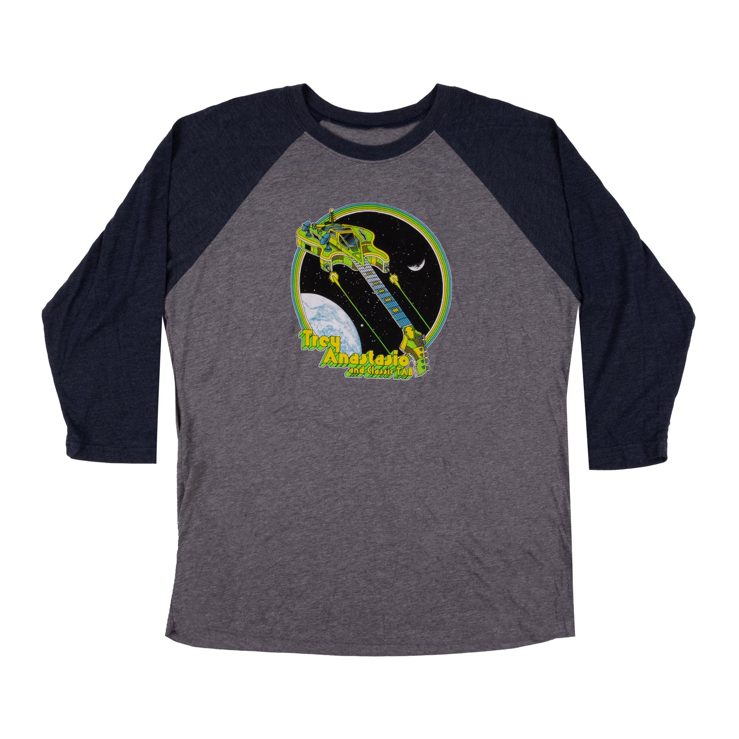 CTAB RAGLAN TEE - GUITAR SPACESHIP 2.0