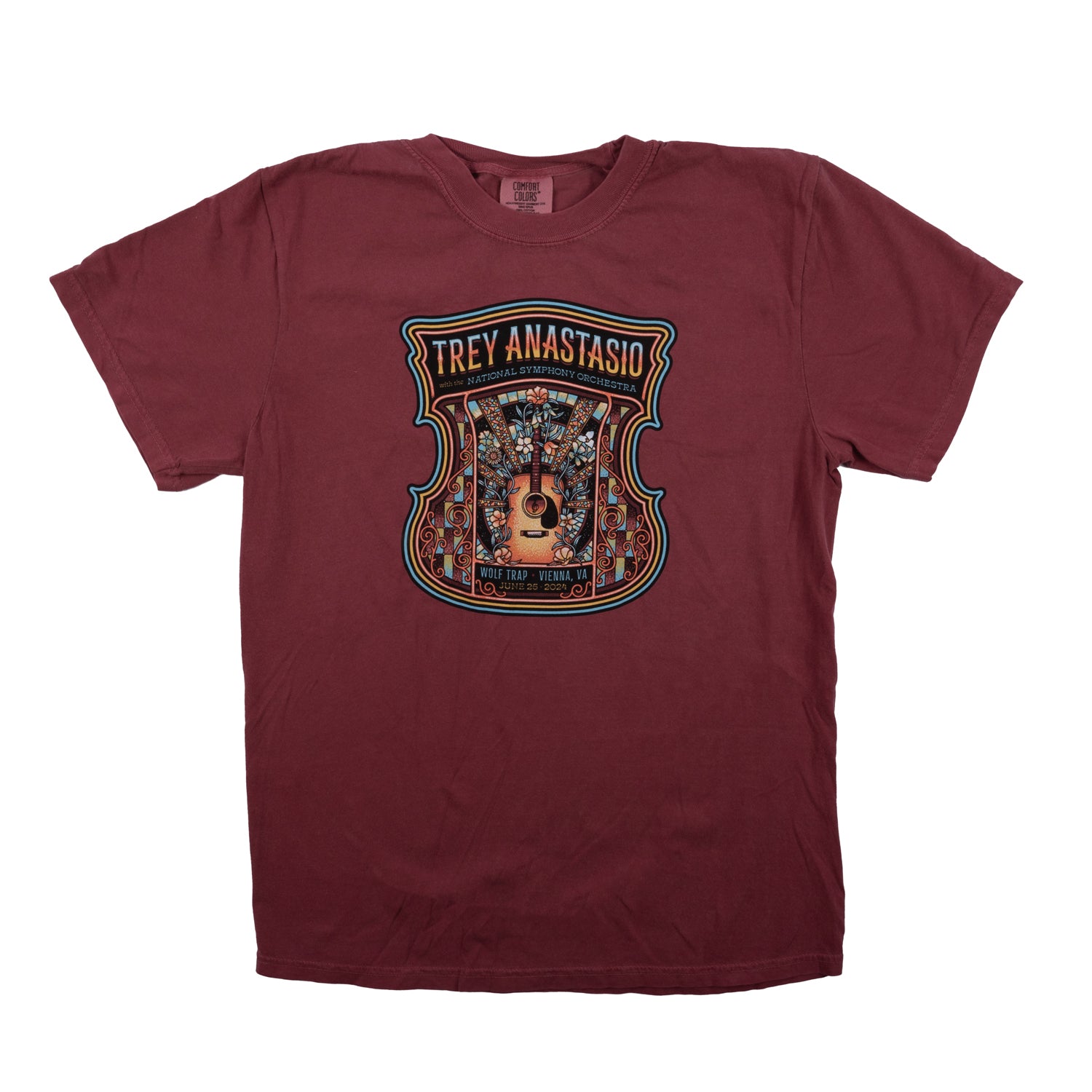 WOLF TRAP 2024 EVENT TEE - STAINED GLASS – Phish Dry Goods