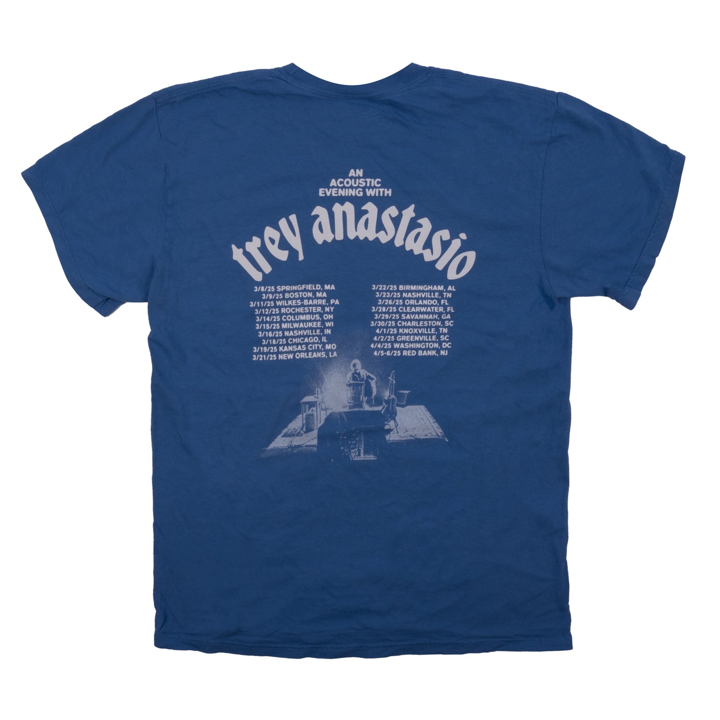 MAR/APR 2025 TOUR TEE - VINTAGE TOUR DATES