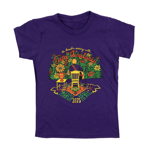 KID'S MAR/APR 2025 TOUR TEE - FLORAL CROWD