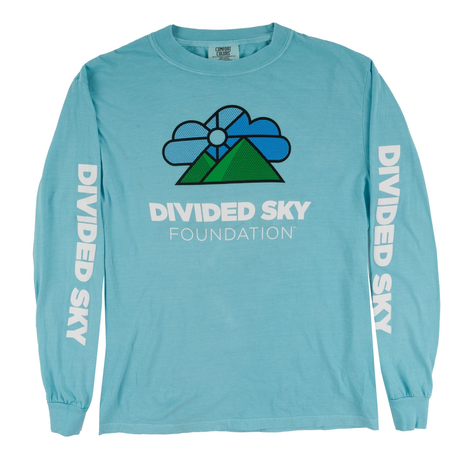 DIVIDED SKY FOUNDATION LONGSLEEVE - LAGOON