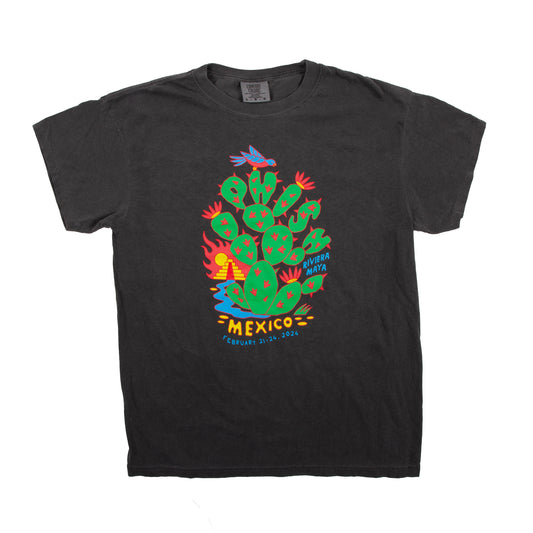 Paddle Cactus Tee on Pepper